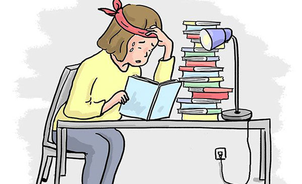 高考前考试压力大