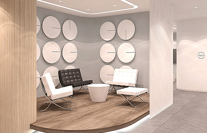 黑米3D纹发门店环境