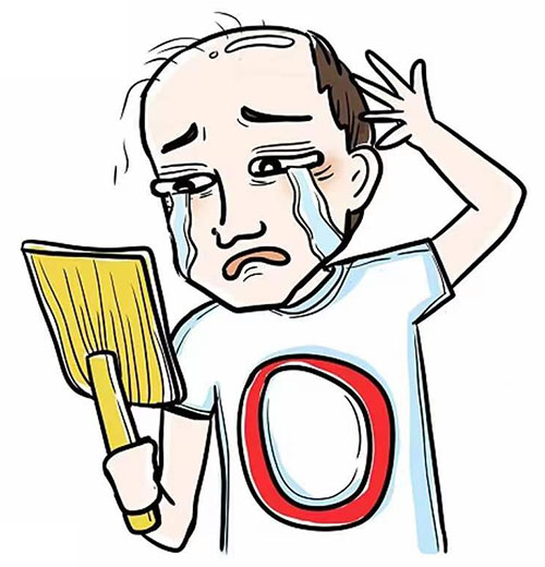 脱发让人泪流满面