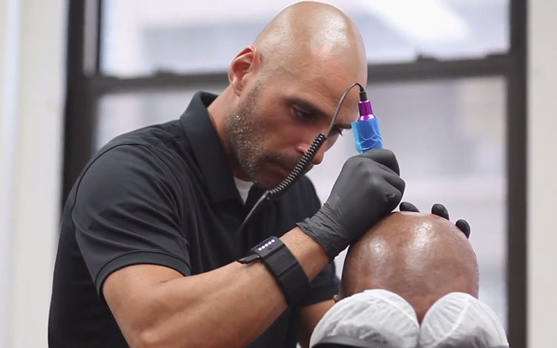 黑米3D纹发是永久的吗？