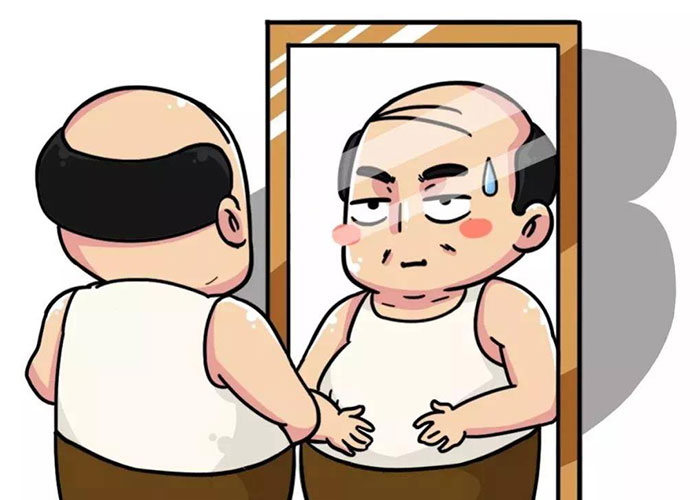 变胖和秃头,你更不能接受哪个? 变胖和秃头,你更不能接受哪个?