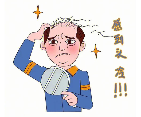 脱发让我感到非常焦虑和不安