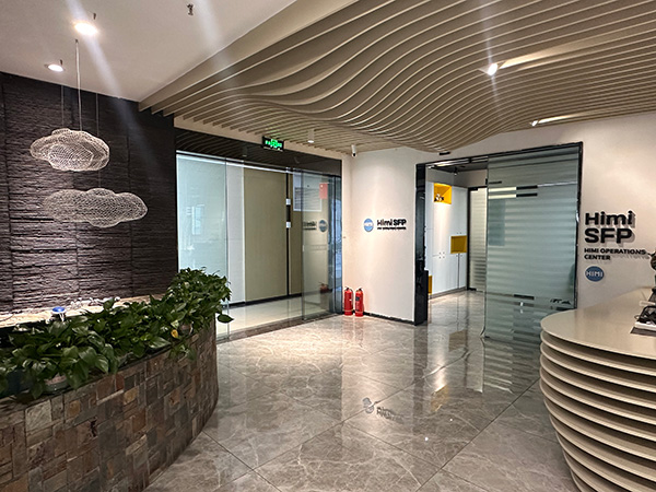 黑米纹发门店前台环境一