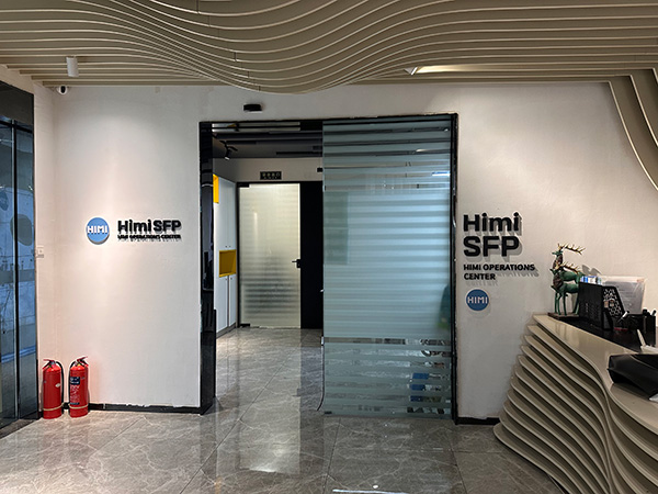 黑米纹发门店前台环境二